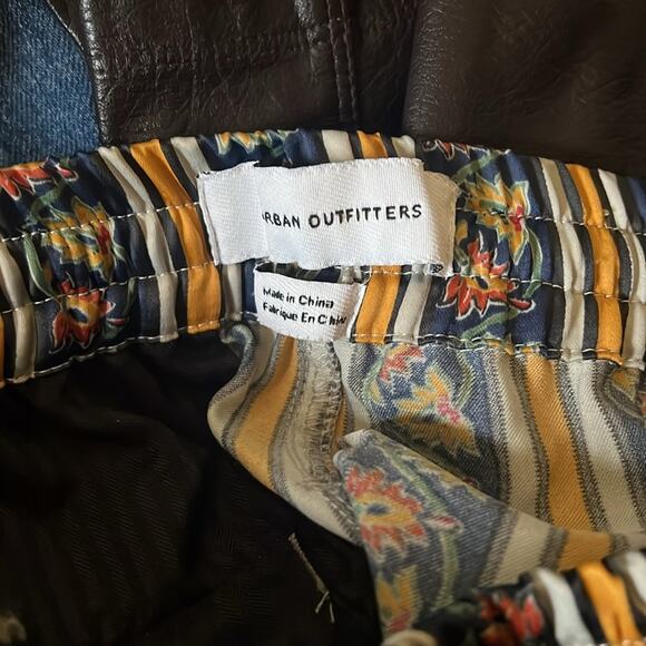 URBAN OUTFITTERS floral satin eclectic drawstring joggers S - Picture 5 of 5